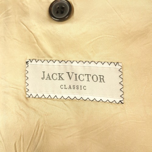 JACK VICTOR Blazer Sport Coat Mens 48 Extra Long XL Green Jacket Viscose Bamboo - Picture 3 of 10