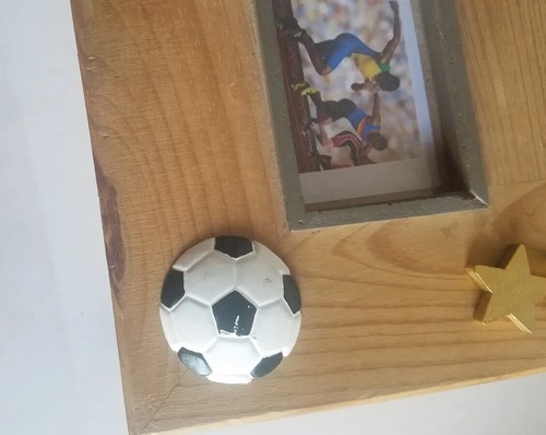 3 Shelf Sports Award Cabinet W/ 6 Picture Frame Door/ Picture Award Storage Box - Picture 10 of 21