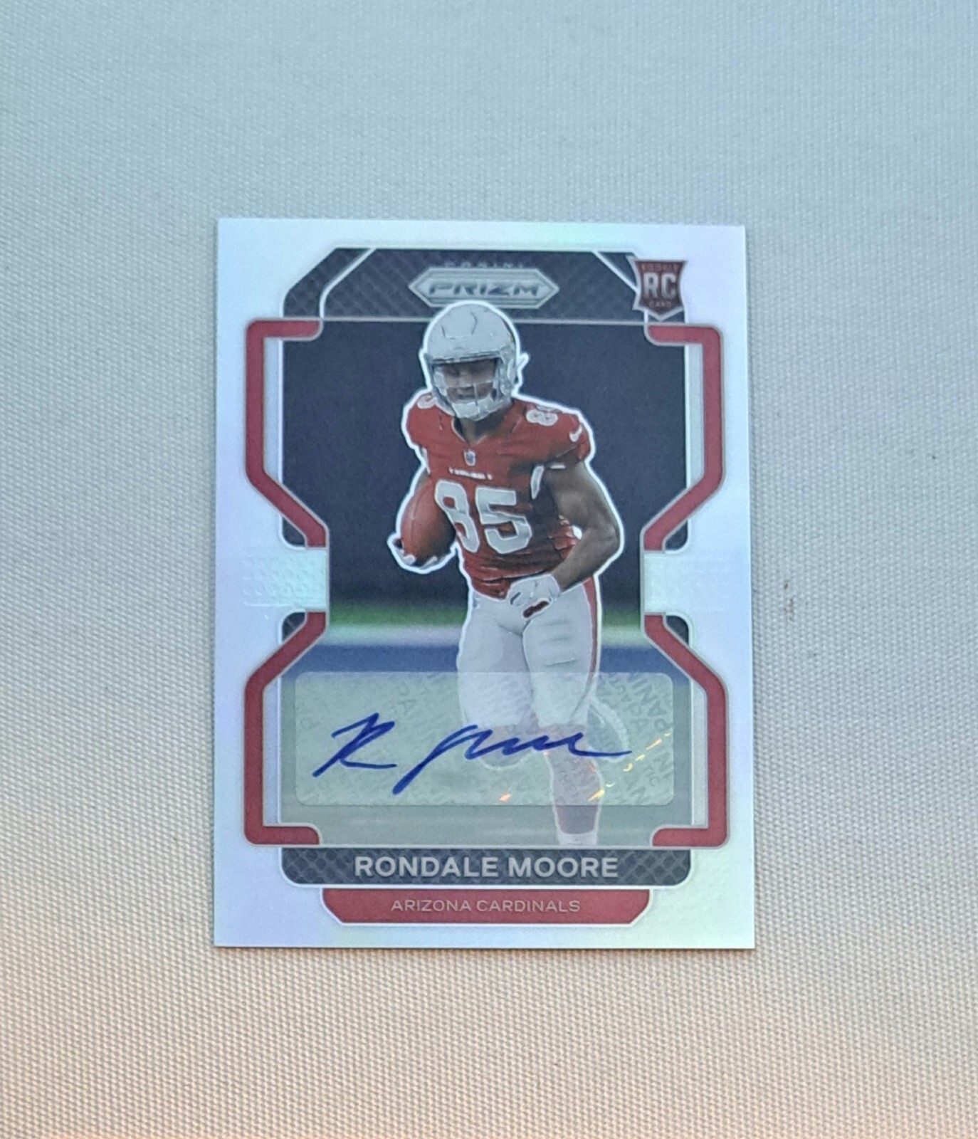 2021 Panini Prizm - Rookie Silver Prizm Autographs #347 Rondale Moore (AU, RC)