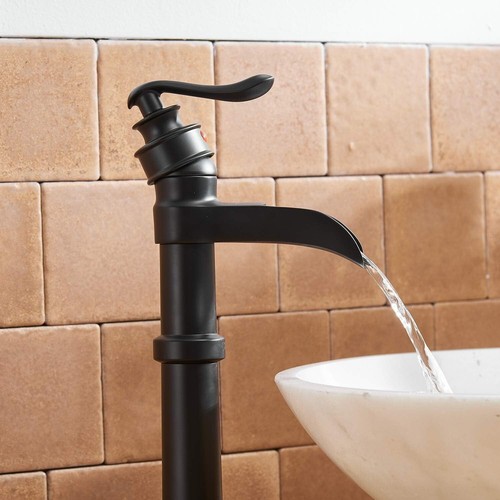 Stylish Matte Black Faucet with Easy Install Pop-Up Drain for Bathroom Sinks - Picture 8 of 10