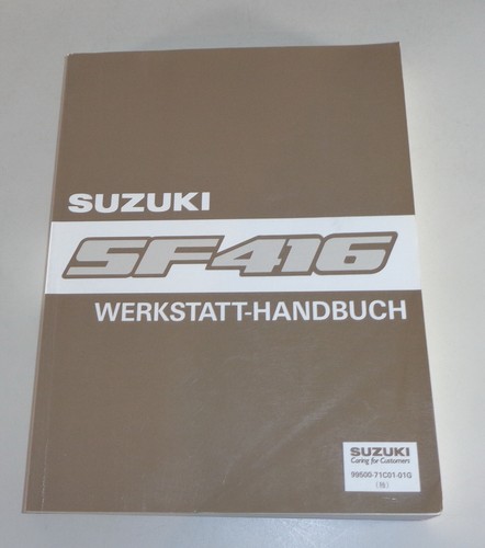 Manual de Taller / Guía de Reparación Suzuki Swift SF416 De 07/1991