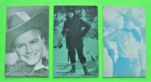 Lote/8 TARJETAS ARCADE DE PELÍCULAS DE VAQUEROS DE 1920 A 1930 Forbes TOM MIX Barry Elliott etc. - Imagen 2 de 23