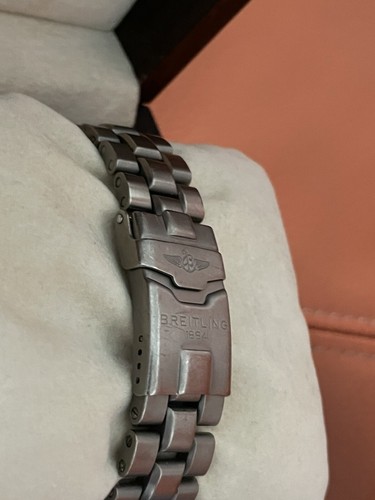 BREITLING AVENGER TITAN CHRONOGRAPH CHRONOMETER TITANBAND REF.E13360 PAPIERE/BOX - Bild 6 von 12