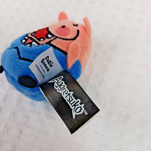 Aggretsuko Cutie Beans Coleccionable Bolso Kabae Mochila Clip Llavero - Imagen 6 de 6