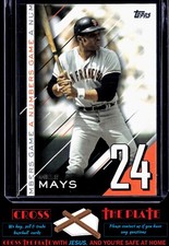 1-2020 Topps Update A Numbers Game Willie Mays San Francisco Giants #NG-18