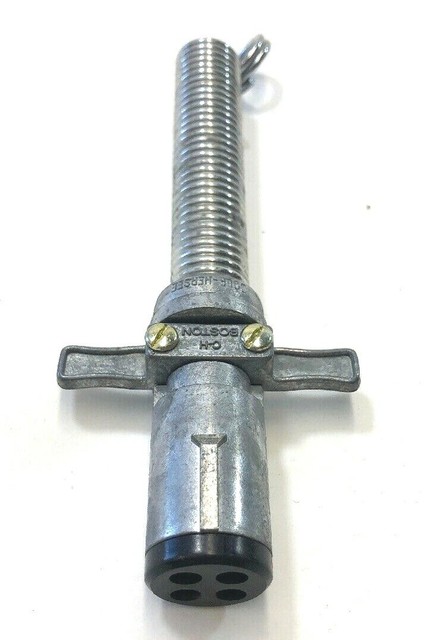 1253 Cole Hersee 4 Pole Trailer Plug Electrical Connector