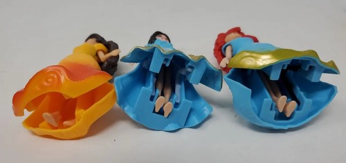 Disney Princess Magiclip Magic Clip Doll Lot Belle Ariel Merida 7 dolls lot - Picture 16 of 18