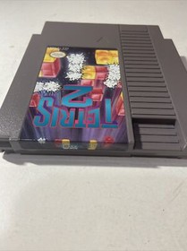 Tetris 2 w/ Poster Nintendo Entertainment System NES Complete in Box CIB