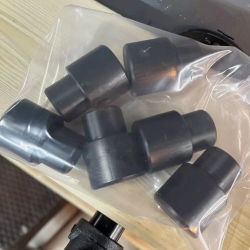 Plastic Ends Where it Touches the Ground on Motorcycle Stunt Parts Footpegs 2 pc - Picture 3 of 8