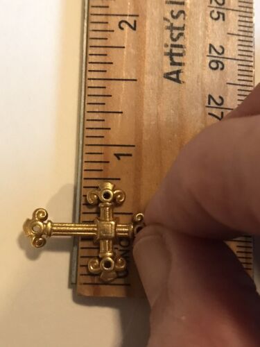 Lambert Cheng "Prima Gold" 24k massiv Gelbgold Kreuz 4,3 Gramm Kruzifix - Bild 12 von 14