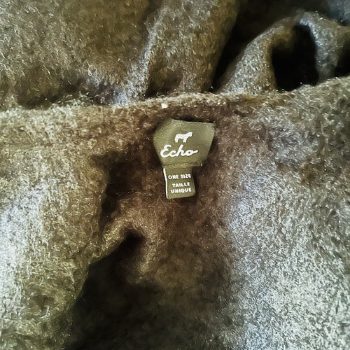 Echo Bouclé Cape, Shawl, Wrap, Sweater, Black, Super Comfy Warm, One size NWT - Picture 12 of 12