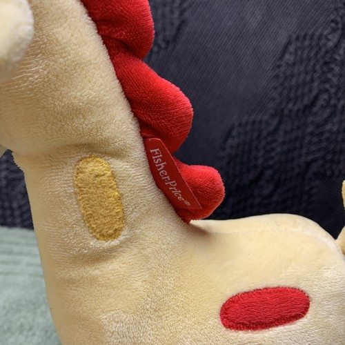 Fisher Price MUSICAL GIRAFFE Plush Yellow 12" Twinkle Little Star Head Moves - Picture 7 of 10