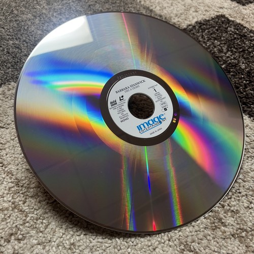 Barbara Stanwyck FIRE & DESIRE Laserdisc 1991 Documentary EX - Picture 4 of 6