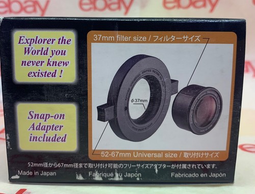 Raynox MSN-202 Super Macro Lens +SNAP-ON UAC3500 for 52mm 55mm 58mm 62mm 67mm - Picture 13 of 14