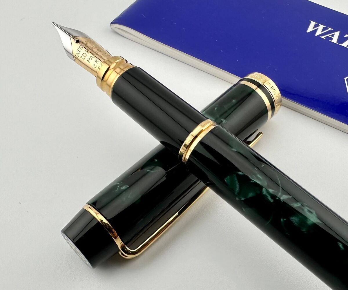 NOS Vintage Waterman Rhapsody Le Man 200 Mineral Green NOS Vintage Waterman Rhapsody Le Man 200 Mineral Green