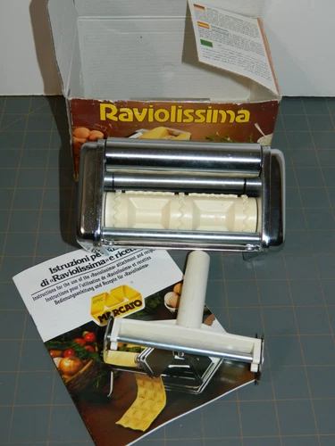 Nice ATLAS MARCATO RAVIOLISSIMO Ravioli Attchment for 150 PASTA MAKER FREE SHIP