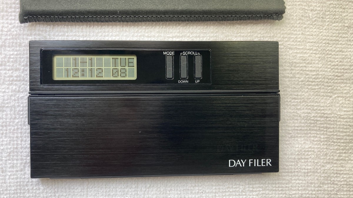SEIKO SⅡ DF-X7000B DAY FILER seiko day filer DF-1000