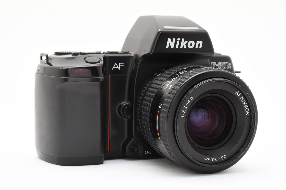 Near MINT] Nikon F-801s AF NIKKOR 28-70mm 3.3-4.5 From JAPAN