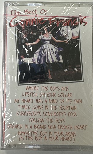 The Best Of Connie Francis BRAND NEW Cassette Tape  - Imagen 1 de 2