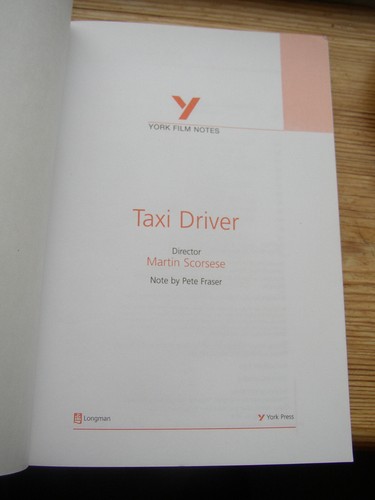Unread York Notes on Taxi Driver Martin Scorsese Fim Study guide Critique Aid - Picture 7 of 8