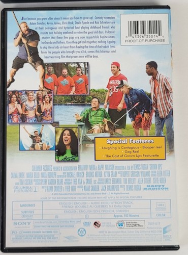 Adam Sandler Dvd Collection 6 Movies - Spanglish, Grown Ups, Just Go With it - Picture 8 of 9