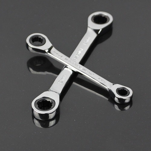 Torx Ratchet Spanner Wrench Star Double Ended 72 Teeth Metric 8mm to 24mm - Picture 6 of 7