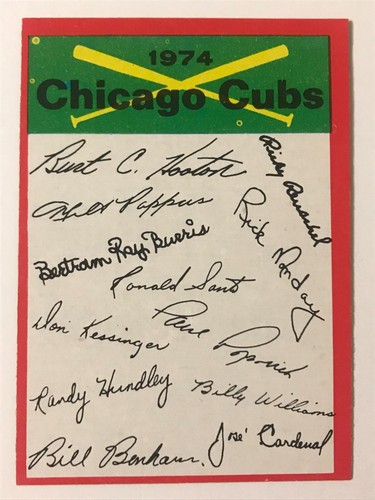 1974 Topps Team Checklist Red Border - Unmarked - You Pick - Multi-Card Discount - Picture 37 of 240