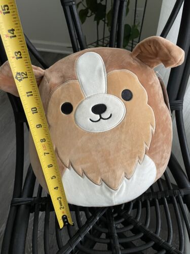 Squishmallow Andres 12 Zoll The Sheltie Dog Stofftier Plüschtier Spielzeug Neu mit Etikett selten Rarität - Bild 3 von 12
