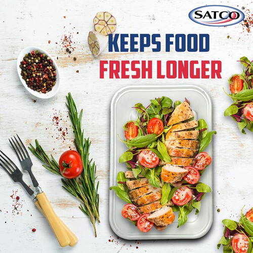 SATCO 650ml PLASTIC CONTAINERS TUBS CLEAR WITH LIDS MICROWAVE FOOD SAFE TAKEAWAY - Picture 3 of 19