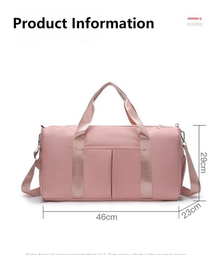 Large Capacity Dry Wet Separation Waterproof Sports Fitness Yoga Travel Bag - Picture 14 of 29