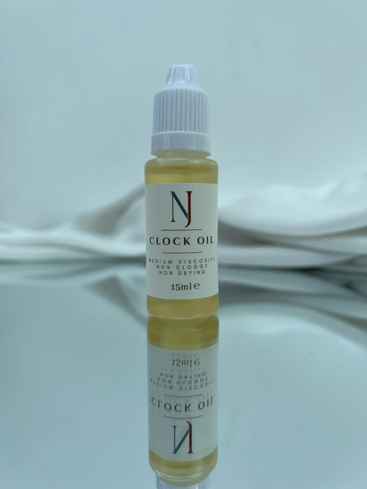 Clock Oil 15ml High Quality Medium Viscosity Mineral Precision Tip Bottle