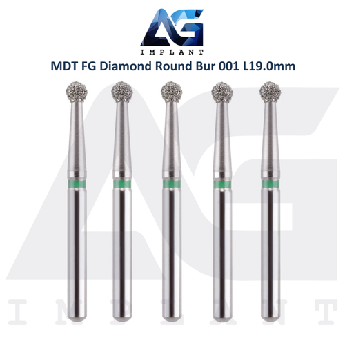 MDT Dental FG Diamantbeschichteter Rundfräser 001 L19,0 mm glatter Materialabtrag - Bild 17 von 33