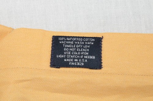 NWT Burberry London Shirt Men's Medium Yellow Cotton Preppy Office Boss USA - Picture 6 of 7