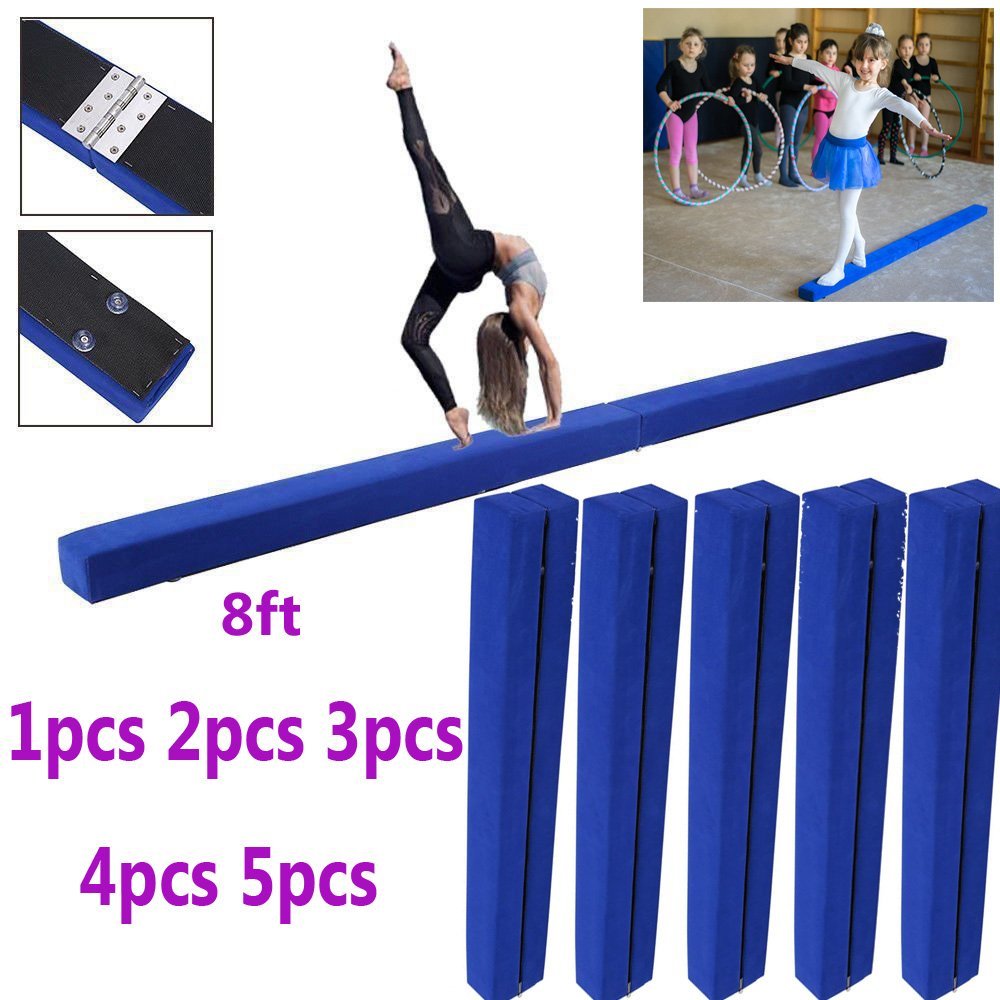 15 8ft Sectional Gymnastics Floor Balance Beam Skill Performance Training LOT Y 15 8ft Sectional Gymnastics Floor Balance Beam Skill Performance Training LOT Y