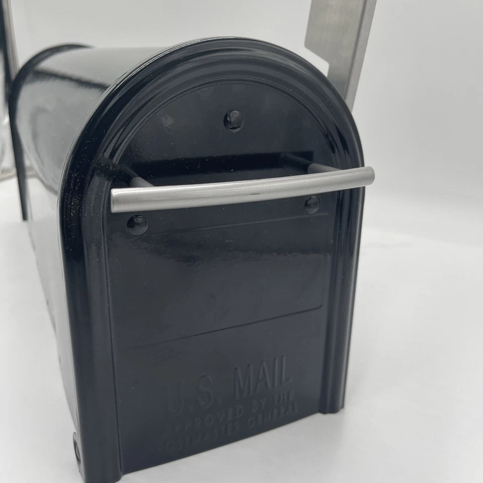 Gibraltar Mailboxes FM110B00 Black Franklin Architectural Post Mount Mailbox - Image 2 of 4