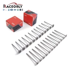 RACEORLY 24pcs Intake Exhaust Valves For BMW 335i X5 E92 F10 F15 F22 F30 N55 3.0