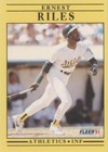 1991 Fleer Update - Ernest Riles #U-51