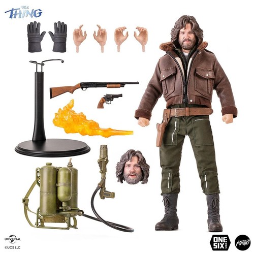 1:6 Scale The Thing: MacReady Mondo Toys 12" Action Figure MO-TOY003A - Picture 2 of 4