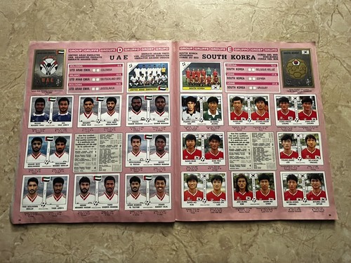 Album Panini 1990 Italia Mondiali Completo Originale *VG+ Condizioni senza punteggi - Foto 16 di 24