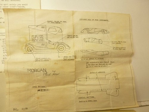 ATKINSONS MORGAN PLUS FOUR EXTREMELY RARE -PLASTIC KIT 1:43- VERY GOOD IN BOX - - Bild 8 von 12