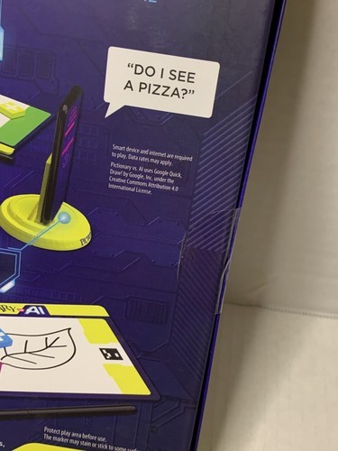 Pictionary vs. AI Board Game MATTEL  AI Game 2023 SEALED - Picture 5 of 10