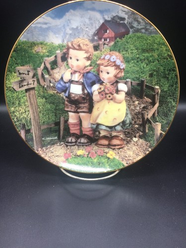 Country Crossroads - Hummel Little Companions 8 pulgadas placa de coleccionista ~ - Imagen 6 de 7