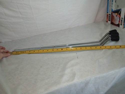 FLOOR TOM LEG SET (3) EXTRA LONG-24&1/2" 10.5MM DIAMETER FREE SHIPPING TO C-USA! - Picture 3 of 4