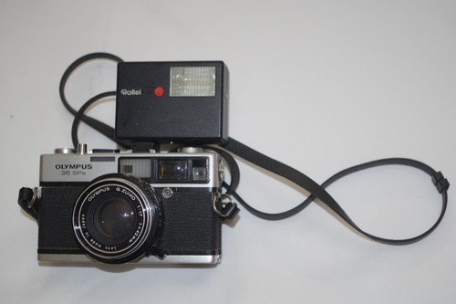 L2 - Vintage OLYMPUS 35 SP SPN Rangefinder Film Camera Rollei Flash - Picture 3 of 9