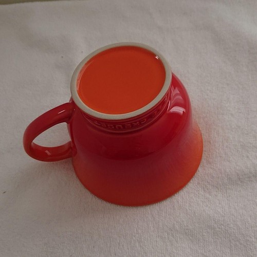 Le Creuset Mug Cup Tray Set Unused Cute !! - Picture 6 of 12