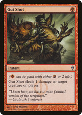 Gut Shot x4 EX/NM - New Phyrexia -MTG- 4RCards