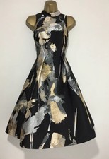 Coast Ervina Jacquard Pleated Dress