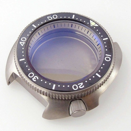 45mm cristal zafiro super titanio estuche reloj ajuste NH35 NH36 SKX007/009 200atm - Imagen 13 de 16