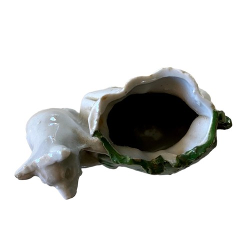 Pig Money Bag Sack 50,000 Porcelain German RARE 5838 - Picture 4 of 7