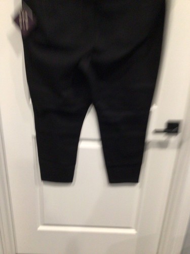 NWT AVA & VIV women 22W black jeggings stretch buttons zipper beltloops pockets - Picture 3 of 4